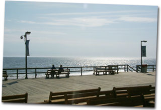The boardwalk at Bethany Beach 